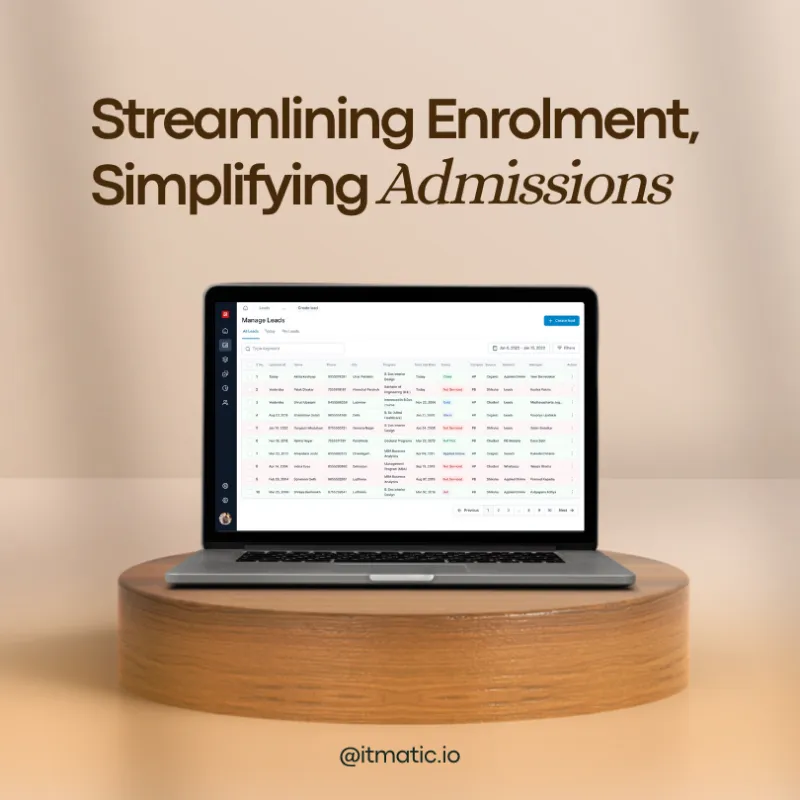 Admission Portal case study
